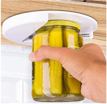 Under Cabinet Jar Opener Multi Function Grip For any Size Lid