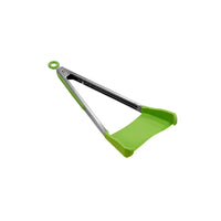2-in-1 Spatula Tongs - 9" - Red or Green