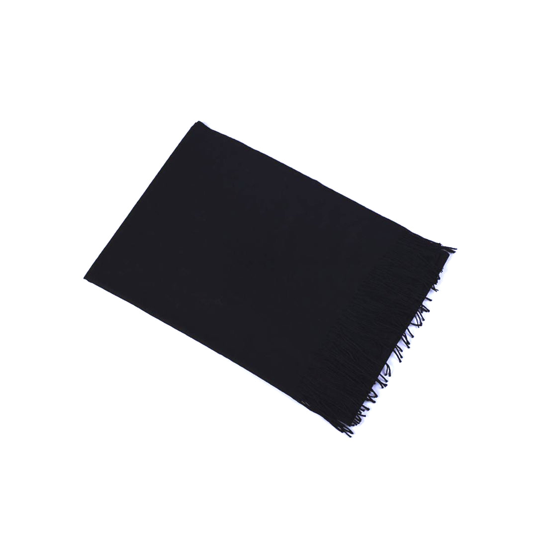 Oversized Pashmina Wrap with Tassles - Black, Blue, Pink or White