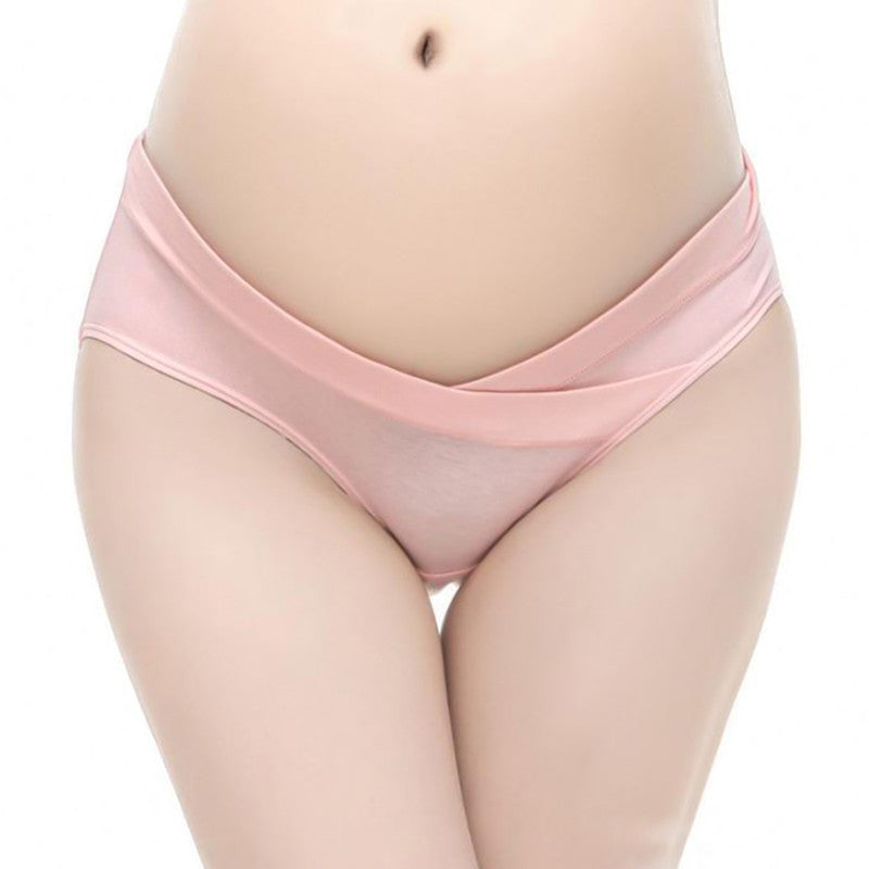 Seamless Stretch Maternity Panties - Pink, Black, or Purple