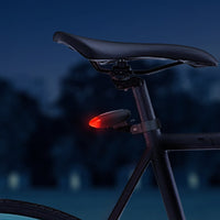 Solar Flashing LED Bike Safety Light