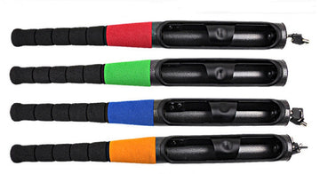 Baseball Bat Style Anti Theft Steering Wheel Lock - Blue, Green. Orange or Red